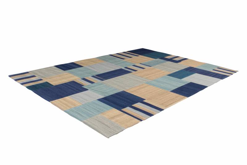 Radical 315 Blau / Multi 80cm x 150cm von Kayoom
