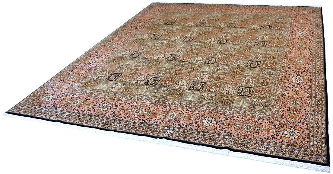 Seidenteppich Gum 8398, Kayoom, rechteckig, Höhe: 10 mm, Einzelstück mit Zertifikat, Wohnzimmer von Kayoom