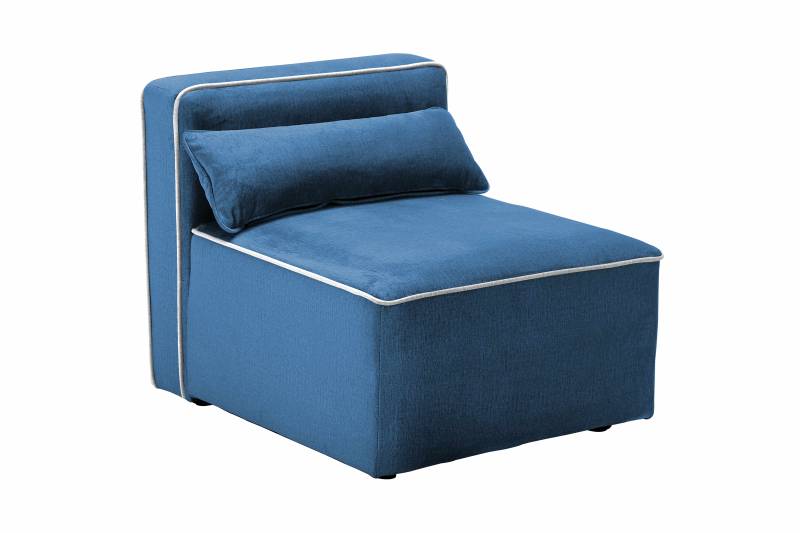 Sessel / Sofa-Mittelmodul Presley 225 Graphit von Kayoom