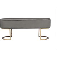 Sitzbank Athea 225 Grau / Gold von Kayoom
