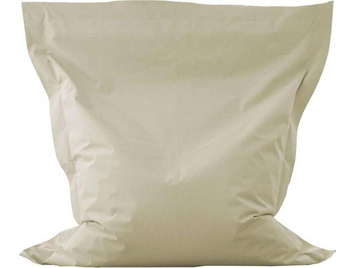 Sitzsack KAYOOM Idle Time, bequemer Sitzsack, Kissen-Form, unaufgeregtes Design , beige, B:50cm H:101cm T:78cm, Bezug: Polyester (Mikrofaser) / Füllmaterial : Polystyrol (EPS), Sitzsäcke, komfortabel, modern, pflegeleicht, innen und außen nutzbar von Kayoom