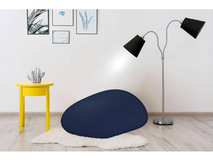 Sitzsack KAYOOM Jump, Sitzsack-Kissen, einfach gestaltet, weich gefüllt , blau (navy blau), B:78cm H:50cm T:101cm, Bezug: Lycra 82% Nylon 18% Elasthan Füllungmaterial: EPS-Perlen, Sitzsäcke, komfortabel, modern, sorgfältige Verarbeitung, Außenhülle dehnbar von Kayoom