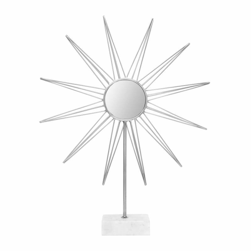 Skulptur Ajey 387 Silber / Weiß von Kayoom