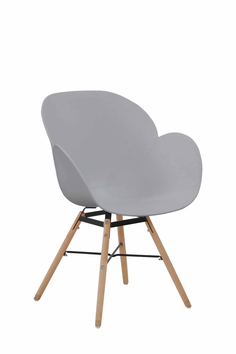Stuhl Amalia 110 2er-Set Grau von Kayoom