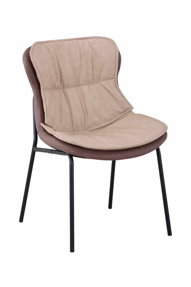Stuhl Brady 225 Marone / Grau von Kayoom