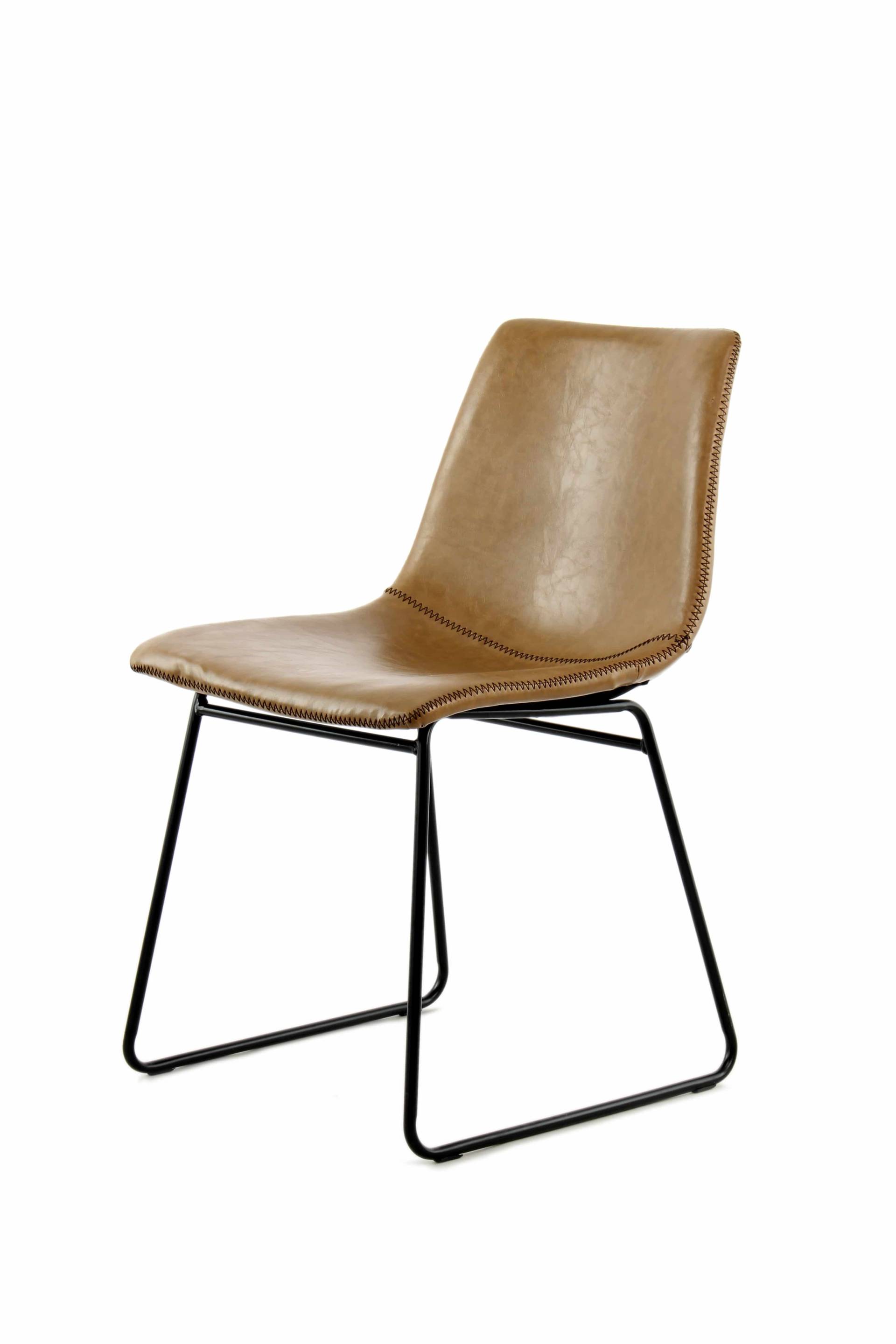 Stuhl Caila 110 2er-Set Hellbraun von Kayoom