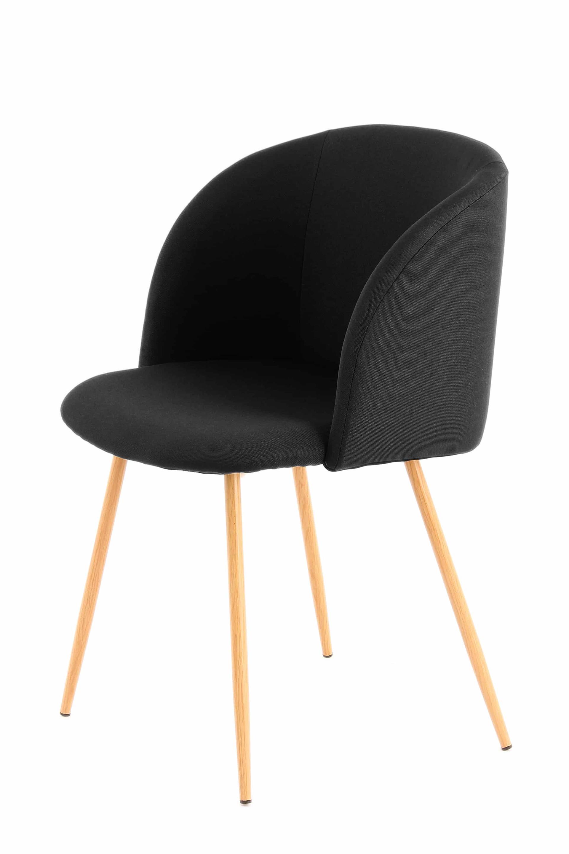 Stuhl Celina 210 2er-Set Schwarz von Kayoom