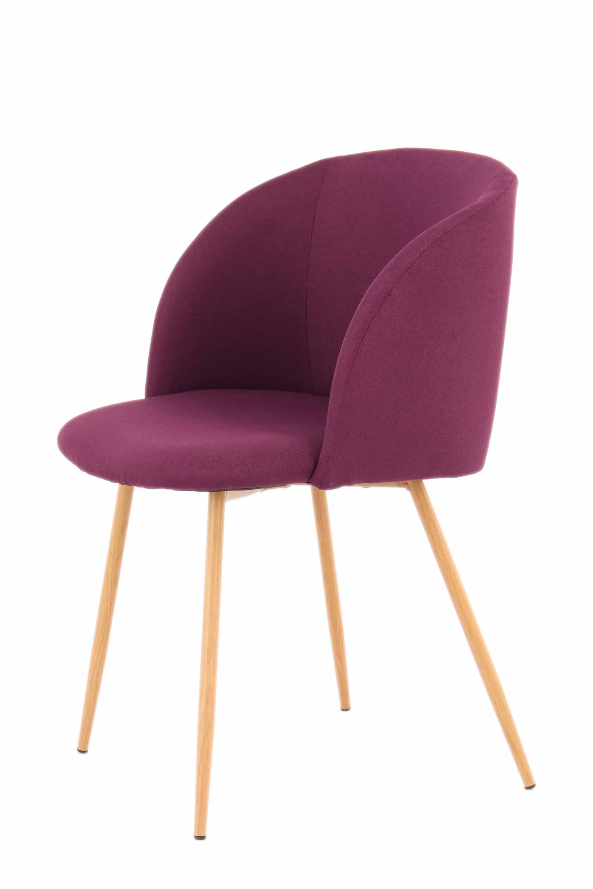 Stuhl Celina 210 2er-Set Violett von Kayoom