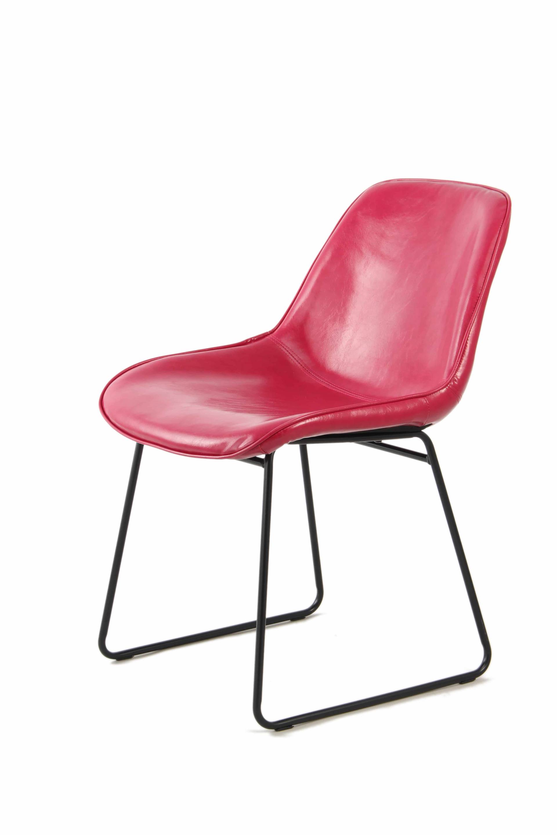 Stuhl Cora 110 2er-Set Pink / Rot von Kayoom