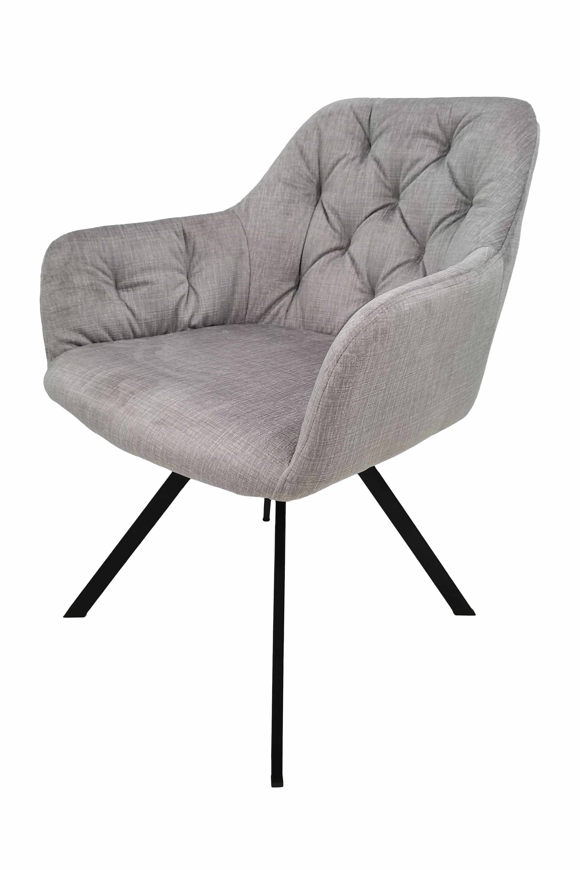 Stuhl Georgia 125 2er-Set Schwarz von Kayoom