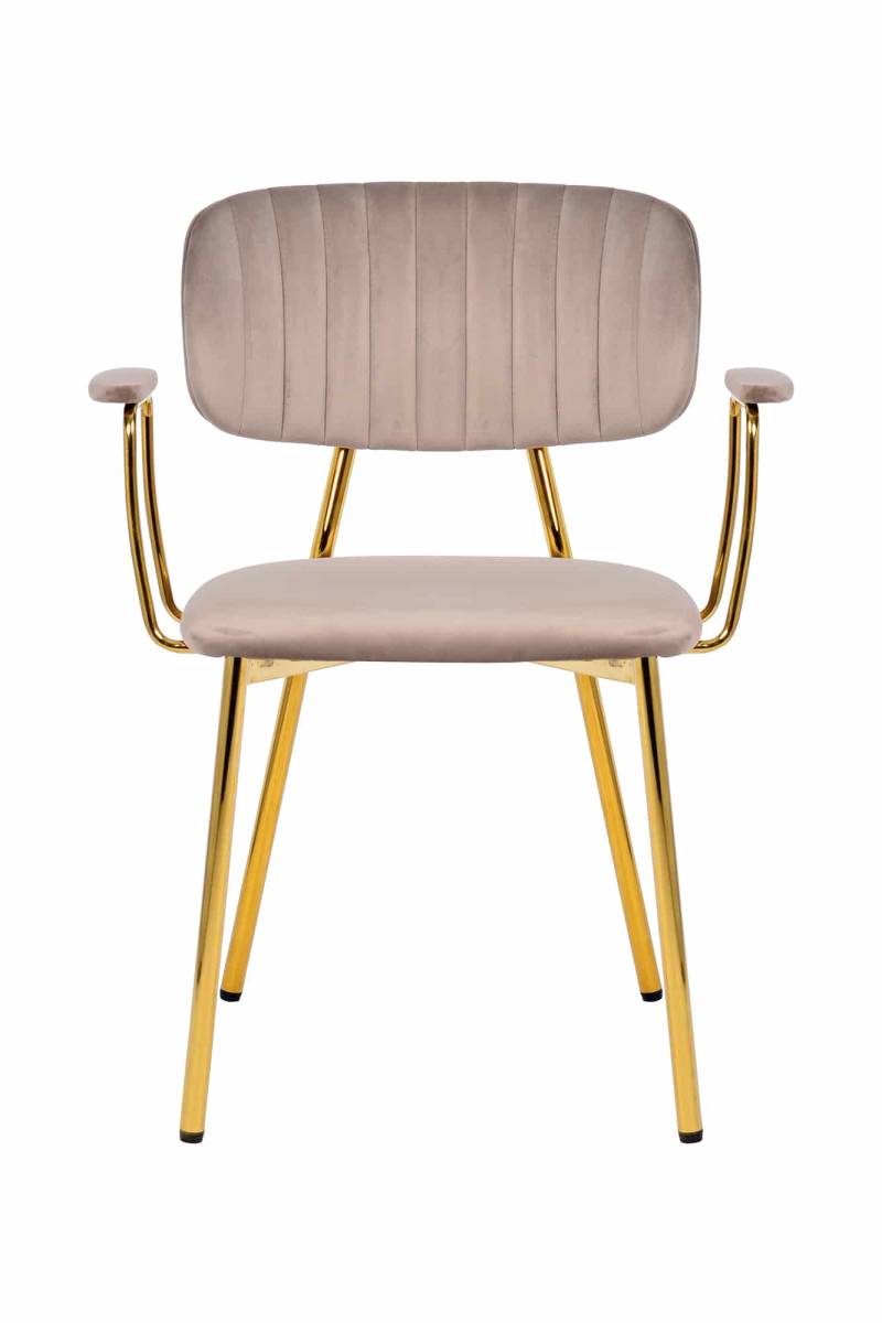 Stuhl Giselle 225 2er-Set Taupe von Kayoom