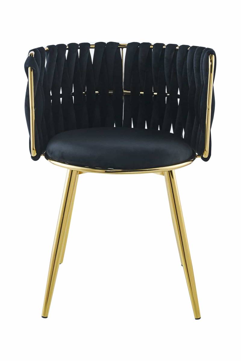 Stuhl Melly 125 2er-Set Schwarz von Kayoom