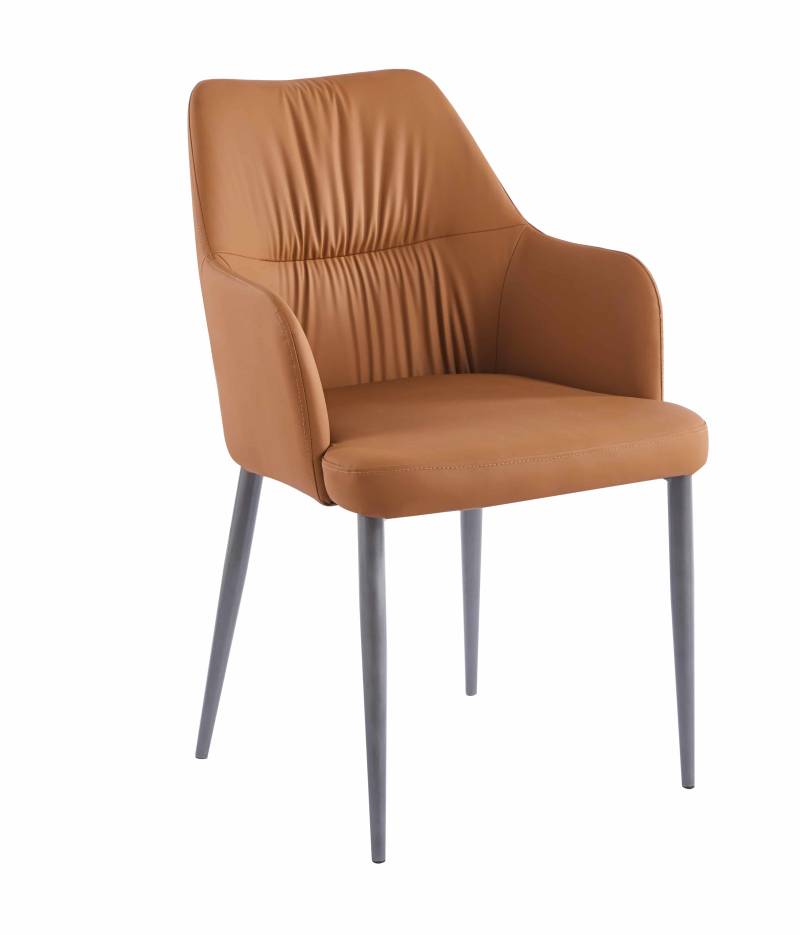 Stuhl Merit 125 2er-Set Taupe von Kayoom