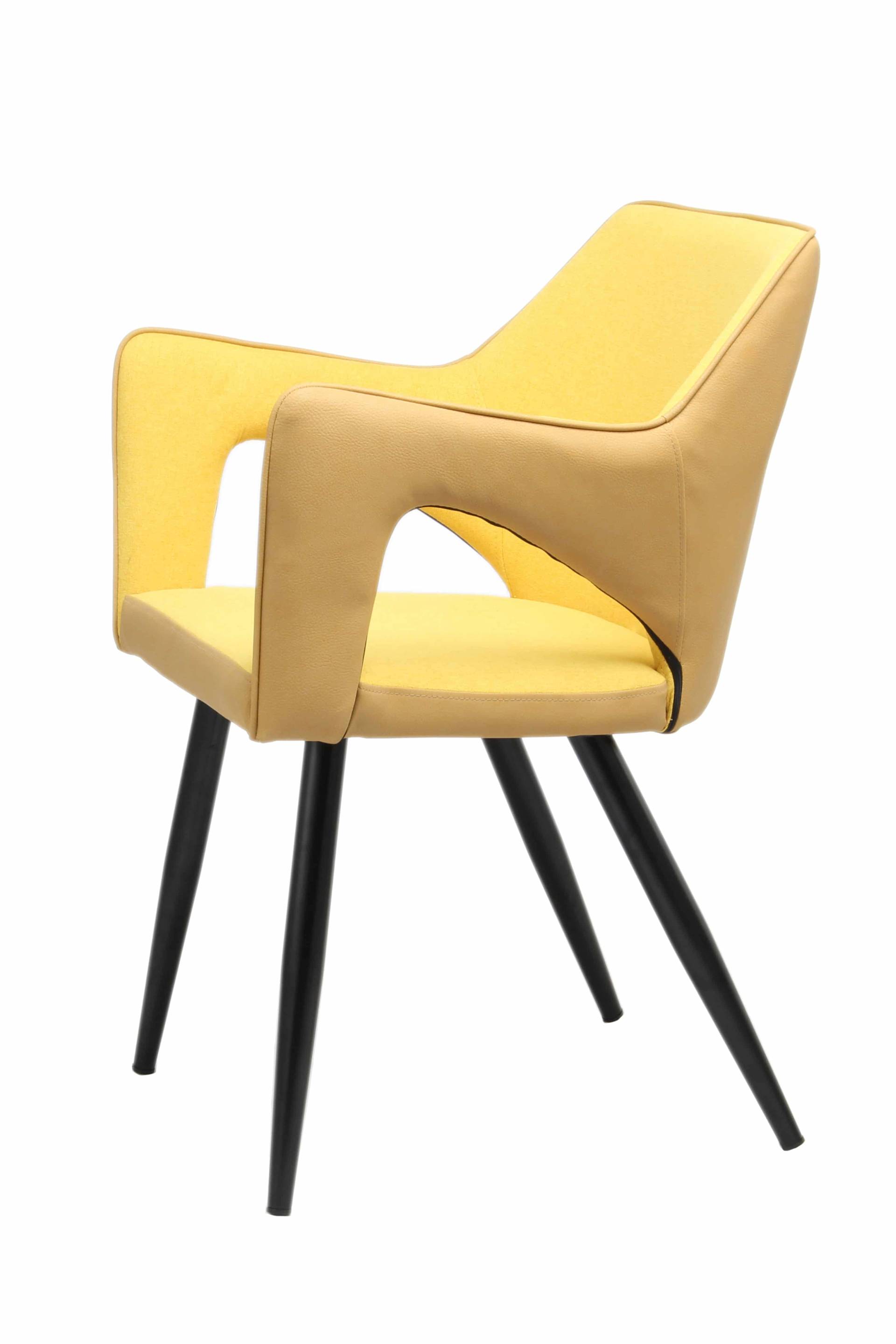 Stuhl Palina 110 2er-Set Gelb Stuhl Palina 110 2er-Set Gelb von Kayoom