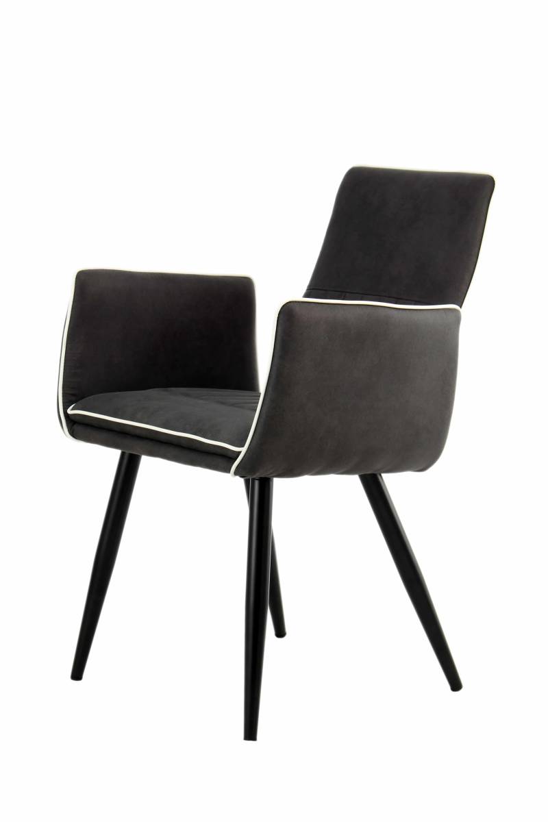 Stuhl Penelope 110 2er-Set Schwarz von Kayoom