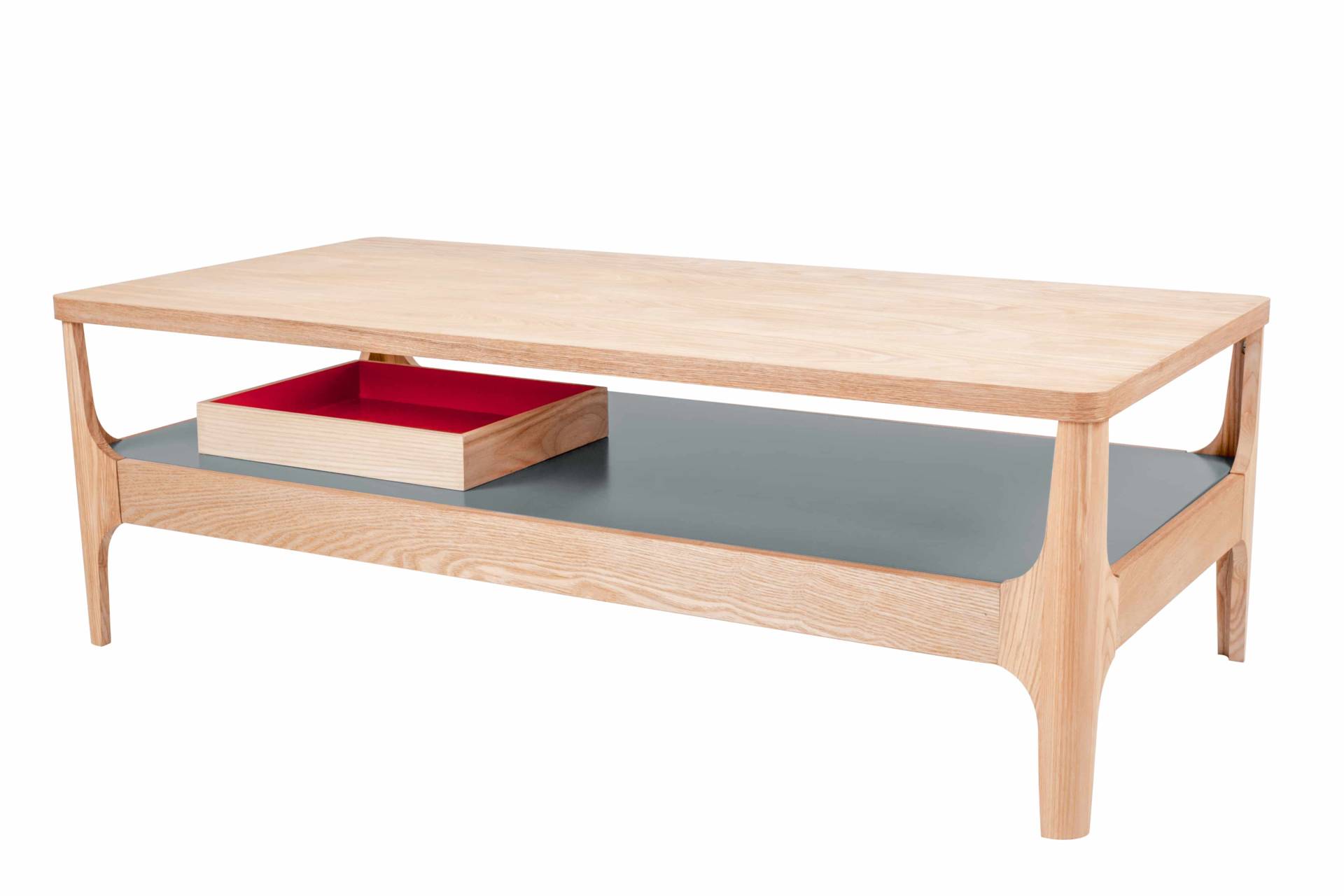 TV-Tisch Addison I Esche / Grau von Kayoom