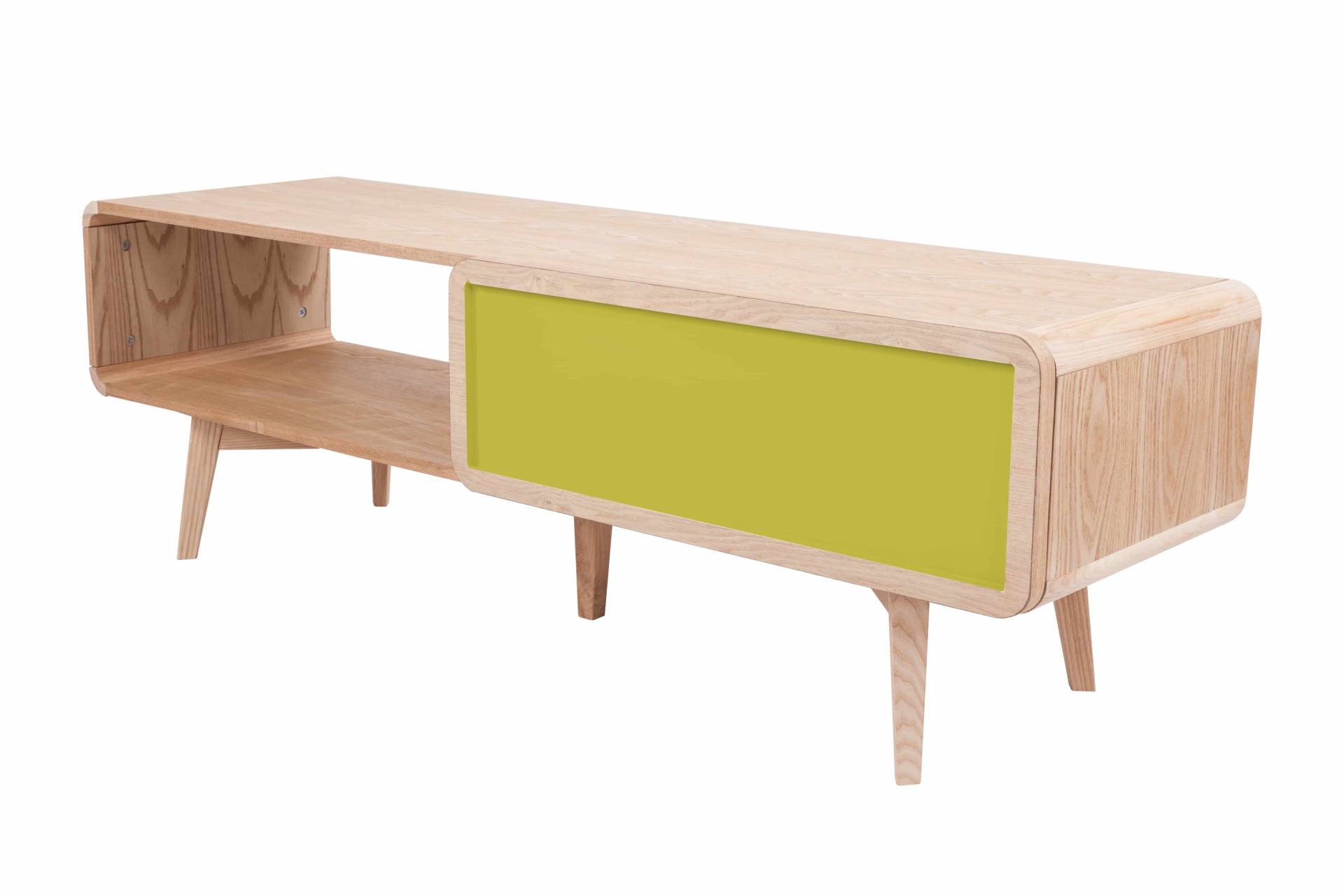 TV-Tisch Addison II Esche / Grün von Kayoom