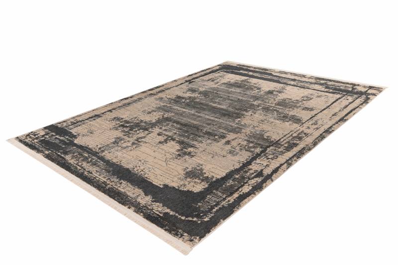 Teppich Adela 225 Grau 80 x 150 cm | Kurzflor-Teppich von Kayoom