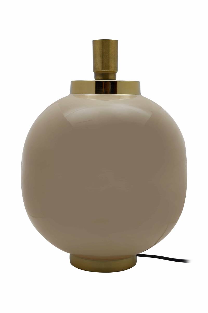 Tischlampe Art Deco 125 Taupe / Gold von Kayoom
