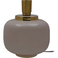 Tischlampe Art Deco 225 Grau / Gold von Kayoom
