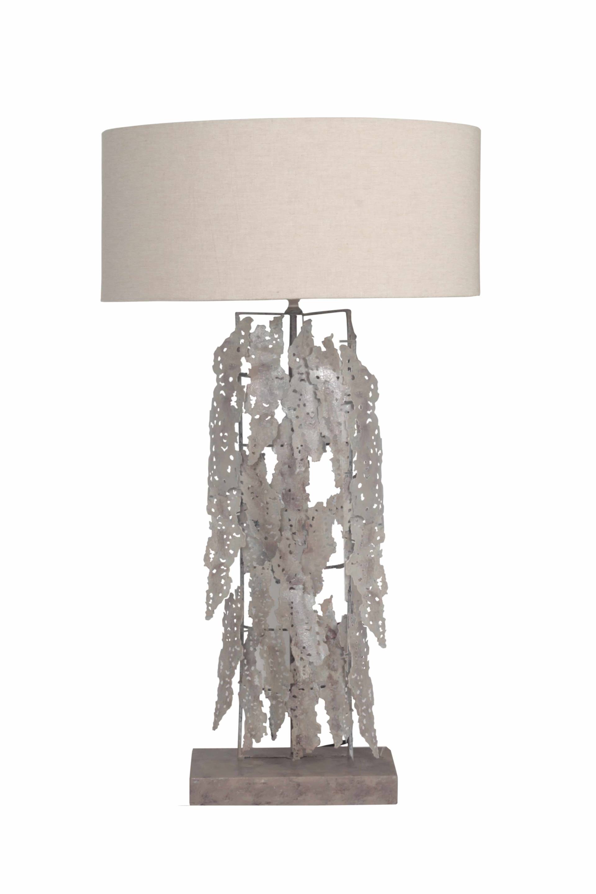 Tischlampe Impression Large Iceland Silber von Kayoom