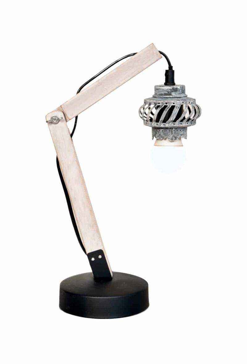 Tischlampe Rossa V Grau von Kayoom