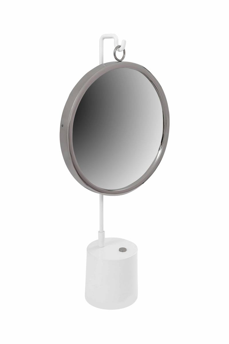 Tischspiegel Eleganca 225 Weiß / Silber von Kayoom