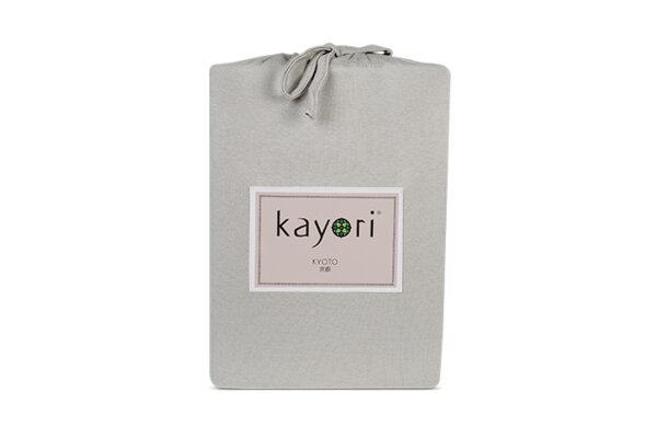 Kayori Kyoto - Spannbettlaken für Splittopper Matratze - Premium Jersey von Kayori