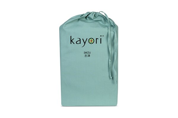 Kayori Shizu - Spannbettlaken für Splittopper Matratze - Perkal von Kayori