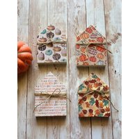 Herbst Tier Tablett Dekor, Mini Holzhäuser, Urlaub Dekoration, Kürbis Thema, Herbst, Kaffeebar, Schilder Herbst Tier Tablett Dekor, Mini Holzhäuser, Urlaub Dekoration, Kürbis Thema, Herbst, Kaffeebar, Schilder von KaysCreationsXO