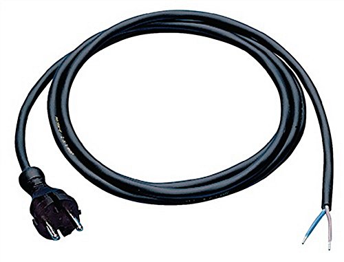 Anschl.Ltg. H05RN-F 2x1 SW 5M 1.Seite Konturenstecker von Müller Plastik