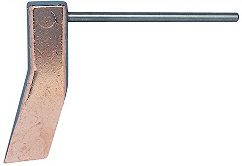GCE Kupferstück Hammerform mit Eisenstift gekröpft für Propan-Handgriff 350g von Kayser