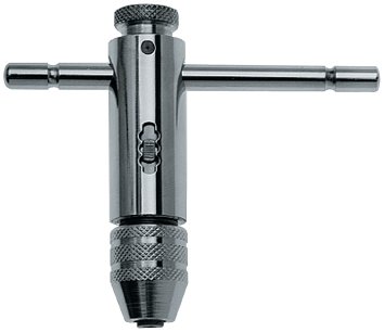 KAYSER 867890 Werkzeughalter, mit Knarre, Größe: 1 Spannbereich mm: M 3-M 10 Spannbereich G/BSW: 1/8-3/8 Vierkant mm: 2,7-5,5 Gesamtlänge mm: 85 von Kayser
