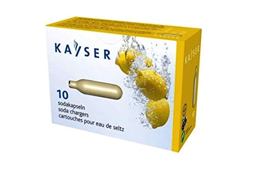 Kayser 10-Pack CO2 Soda Charger Größe: 10 von Kayser