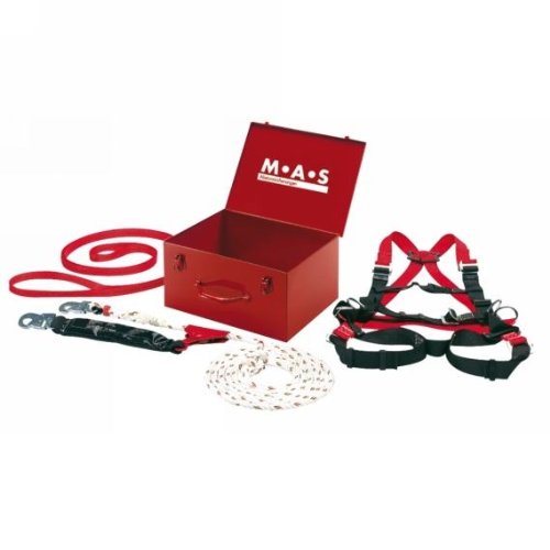 MAS GMBH ABSTURZSICHERUNGEN 40001 Sicherheitskoffer 4tlg. Anschlagband B2 m.Auffanggurt MAS90 MAS EN363 MAS GMBH ABSTURZSICHERUNGEN 40001 Sicherheitskoffer 4tlg. Anschlagband B2 m.Auffanggurt MAS90 MAS EN363 von Kayser