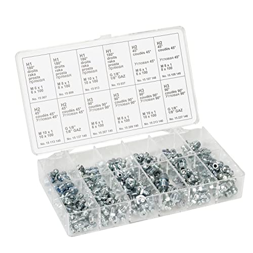 PRESSOL SCHMIERGERäTE GMBH 16090 Schmiernippelsortiment 140tlg.M6/8/10 i.Box PRESSOL PRESSOL SCHMIERGERäTE GMBH 16090 Schmiernippelsortiment 140tlg.M6/8/10 i.Box PRESSOL von Kayser