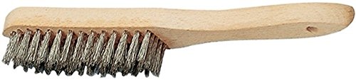 PROMAT 841054 Drahtbürste 4reihig L.295mm V2A Draht-D.0,3mm PROMAT m.Holzrücken von Kayser