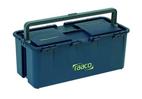 raaco 138468 Werkzeugk Werkzeugkoffer Compact 20, dunkelblau, 470x236x195 mm von Kayser
