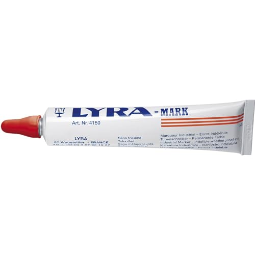 Lyra 4084900650448 Signierpaste rot 1 Stück Marker, Farbe von Lyra