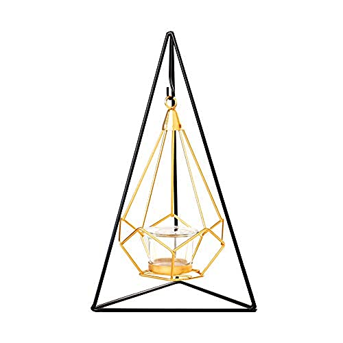 kazeRyu Creative Light Luxus-Kerzenhalter Aus Metall – Perfekt for Abendessen Bei Kerzenschein, Als Heimdekoration Und Dekoration(A) von KazeRyu