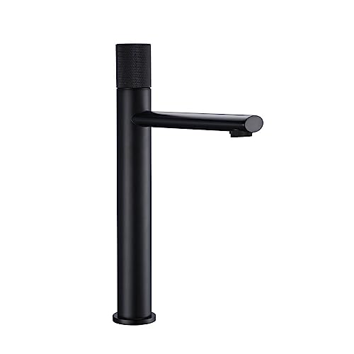 kazeRyu Deckmontierter Badezimmer-Waschtischmischer - Polierter Waschbeckenhahn In Antikbronze(Black H) von KazeRyu