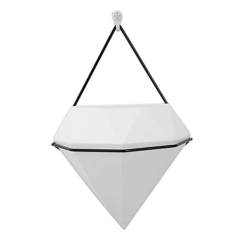 kazeRyu Geometrische Wandpflanzgefäße Aus Keramik for Sukkulenten Und Luftpflanzen – Moderne Vasen Zur Wandmontage Als Dekoration for Zuhause Oder Das Büro(L) von KazeRyu