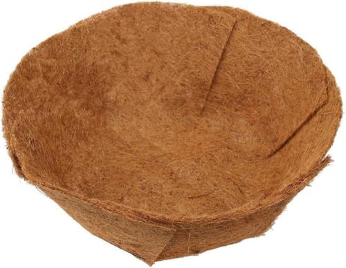 kazeRyu Hängekorb-Einlage | Vorgeformter Kokosfaser-Ersatz for Pflanzgefäße Im Freien | Blumentopf-Einlage for Den Garten von KazeRyu