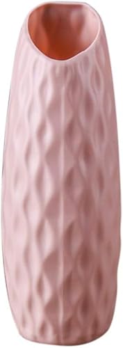 kazeRyu Nordische Origami-Vase Aus Kunststoff – Kunst-Pflanzgefäß Aus Keramik for Den Schreibtisch, Zuhause Und Büro(Pink) von KazeRyu