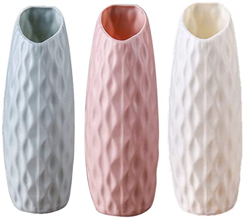 kazeRyu Nordische Origami-Vase Aus Kunststoff – Kunst-Pflanzgefäß Aus Keramik for Den Schreibtisch, Zuhause Und Büro(Three-Piece Suit) von KazeRyu