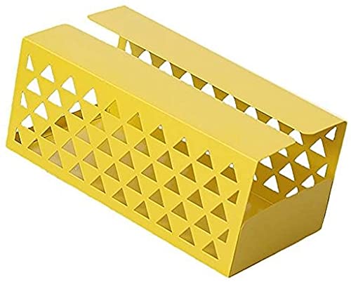 kazeRyu Papierhandtuchspender for Küche Und Bad – Hochwertiger Taschentuchhalter Aus Eisen for Den Privaten Und Gewerblichen Gebrauch(Yellow L) von KazeRyu
