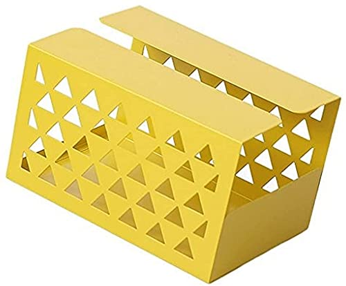 kazeRyu Papierhandtuchspender for Küche Und Bad – Hochwertiger Taschentuchhalter Aus Eisen for Den Privaten Und Gewerblichen Gebrauch(Yellow S) von KazeRyu