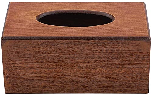 kazeRyu Rechteckige Taschentuchbox Aus Holz – Taschentuchhalter Mit Natürlicher Eleganz for Wohnzimmer, Schlafzimmer Und Küche(Light Color) von KazeRyu