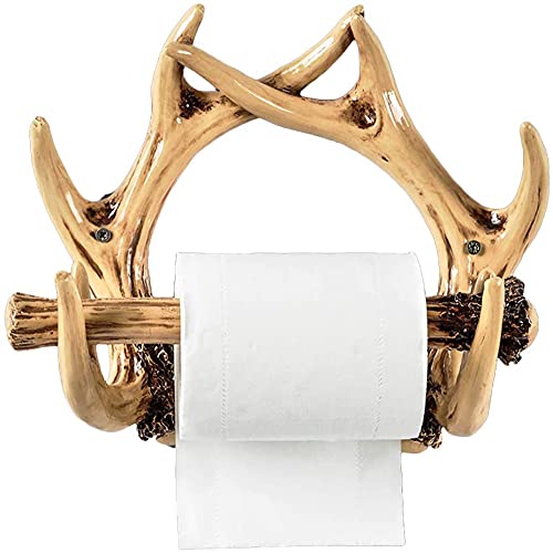 kazeRyu Toilettenpapierhalter Aus Holz | Rustikaler Toilettenpapierspender for Bad Und Küche | Wandmontiertes, Platzsparendes Design von KazeRyu