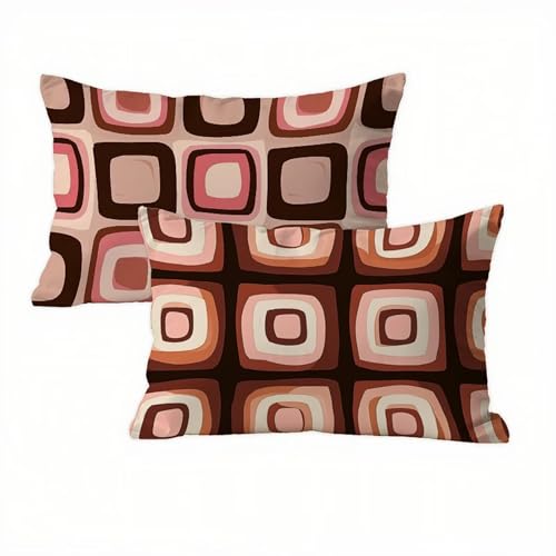 Geometrie Kissenbezug 50 x 80 Samt 2er Set, Wasserdichter Kissenbezug Modern Kissenbezüge 50x80 Outdoor Wasserdichter, Flauschig Weich und Bügelfrei Pillow Cover, Deko für Wohnzimmer Sofa Bett K2-208 Geometrie Kissenbezug 50 x 80 Samt 2er Set, Wasserdichter Kissenbezug Modern Kissenbezüge 50x80 Outdoor Wasserdichter, Flauschig Weich und Bügelfrei Pillow Cover, Deko für Wohnzimmer Sofa Bett K2-208 von Kazhxnng